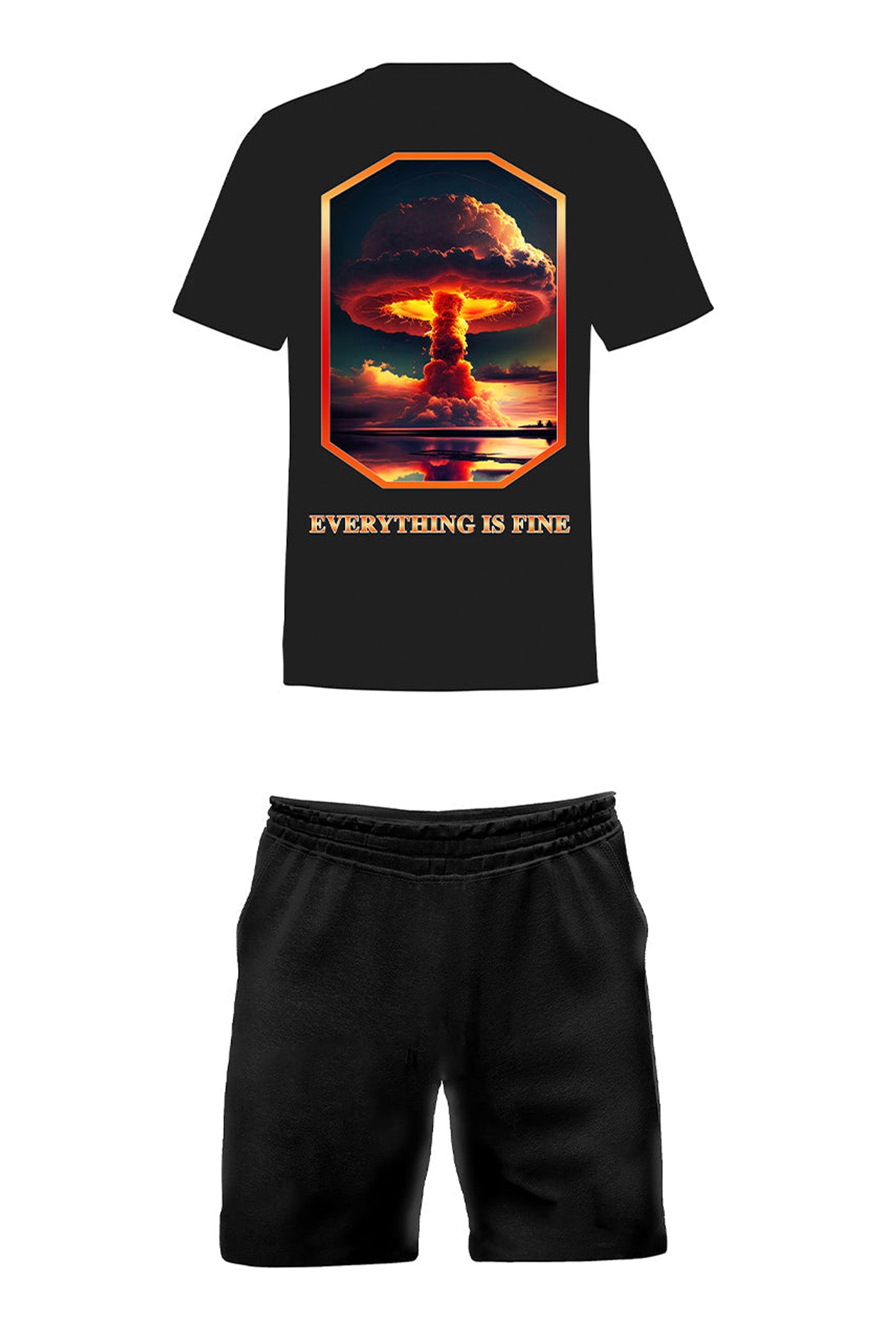 ENSEMBLE RAAR TEE-SHIRT SHORT ATOMIC BOMB