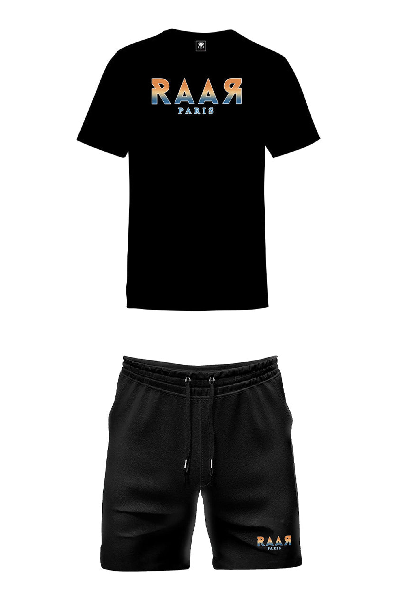 ENSEMBLE RAAR TEE-SHIRT SHORT SUNSET