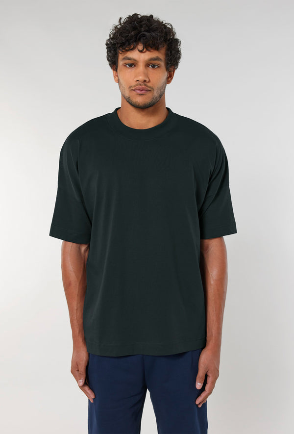 TEE-SHIRT SIMPLE NOIR OVERSIZE