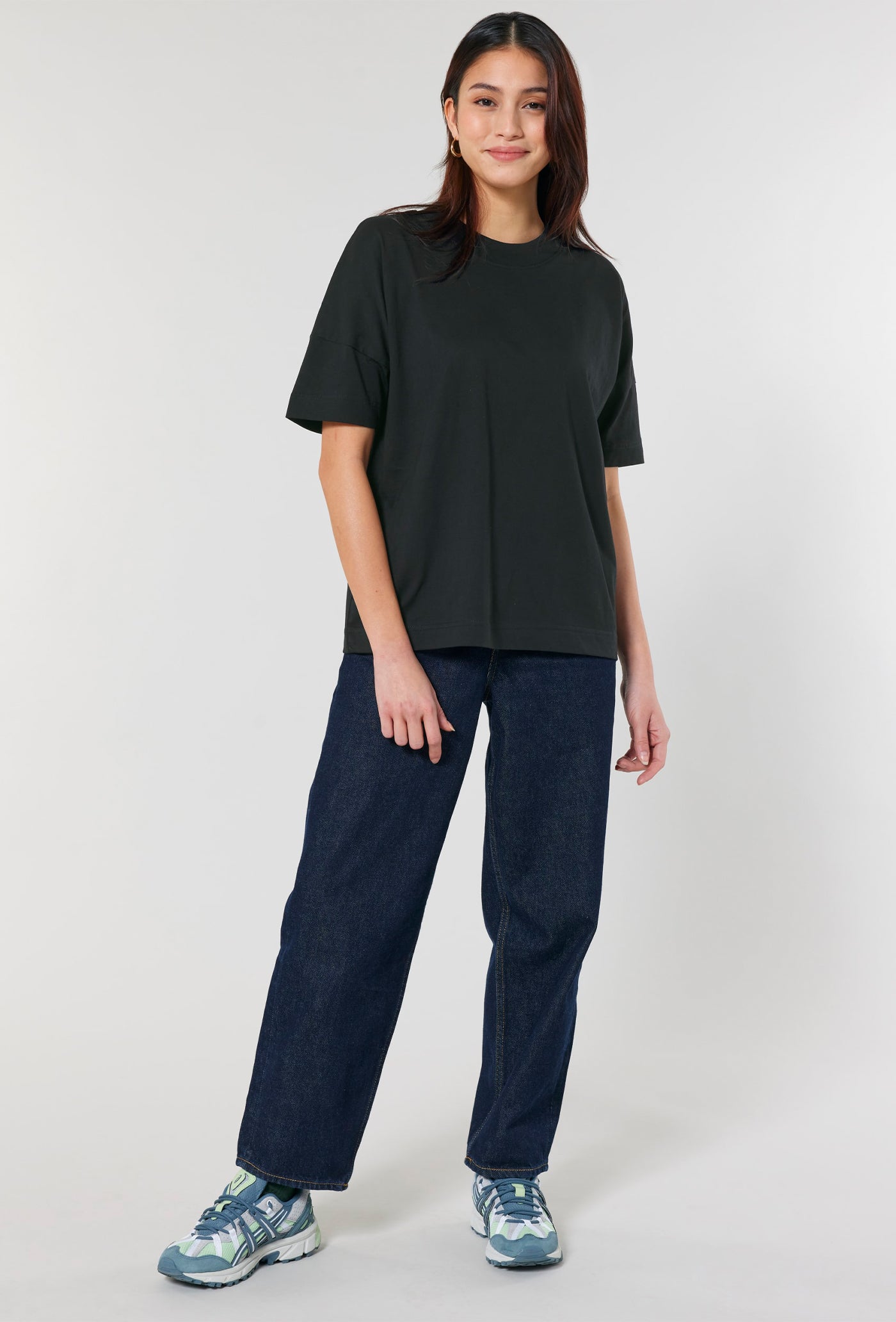 TEE-SHIRT SIMPLE NOIR OVERSIZE