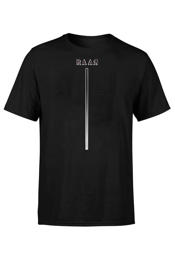 TEE-SHIRT RAAR GHOST " GRADIENT GREY " NOIR