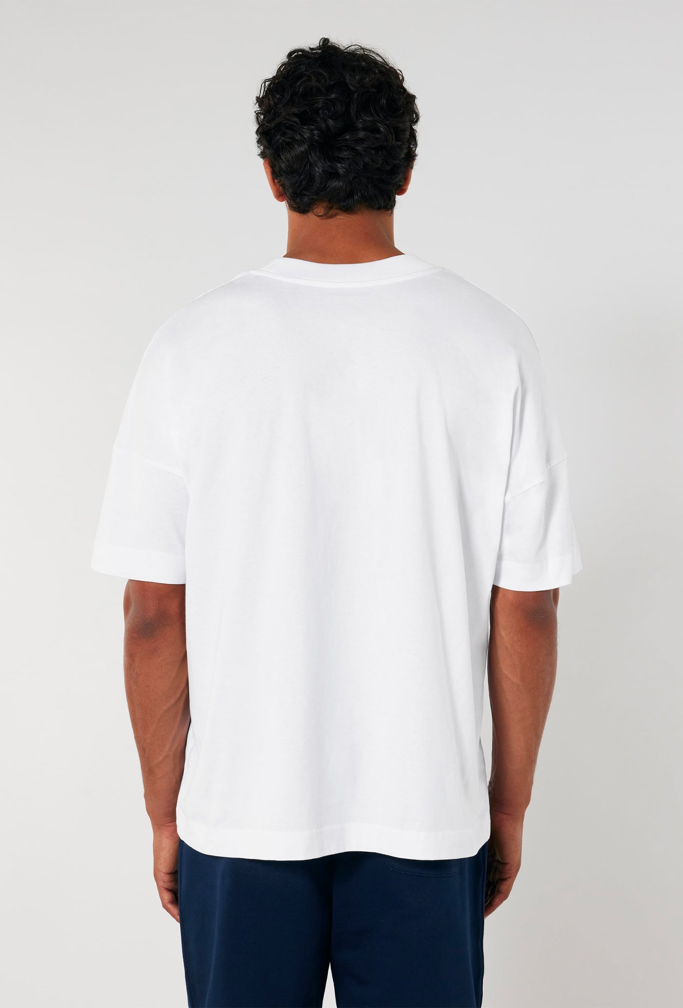 TEE-SHIRT SIMPLE BLANC OVERSIZE