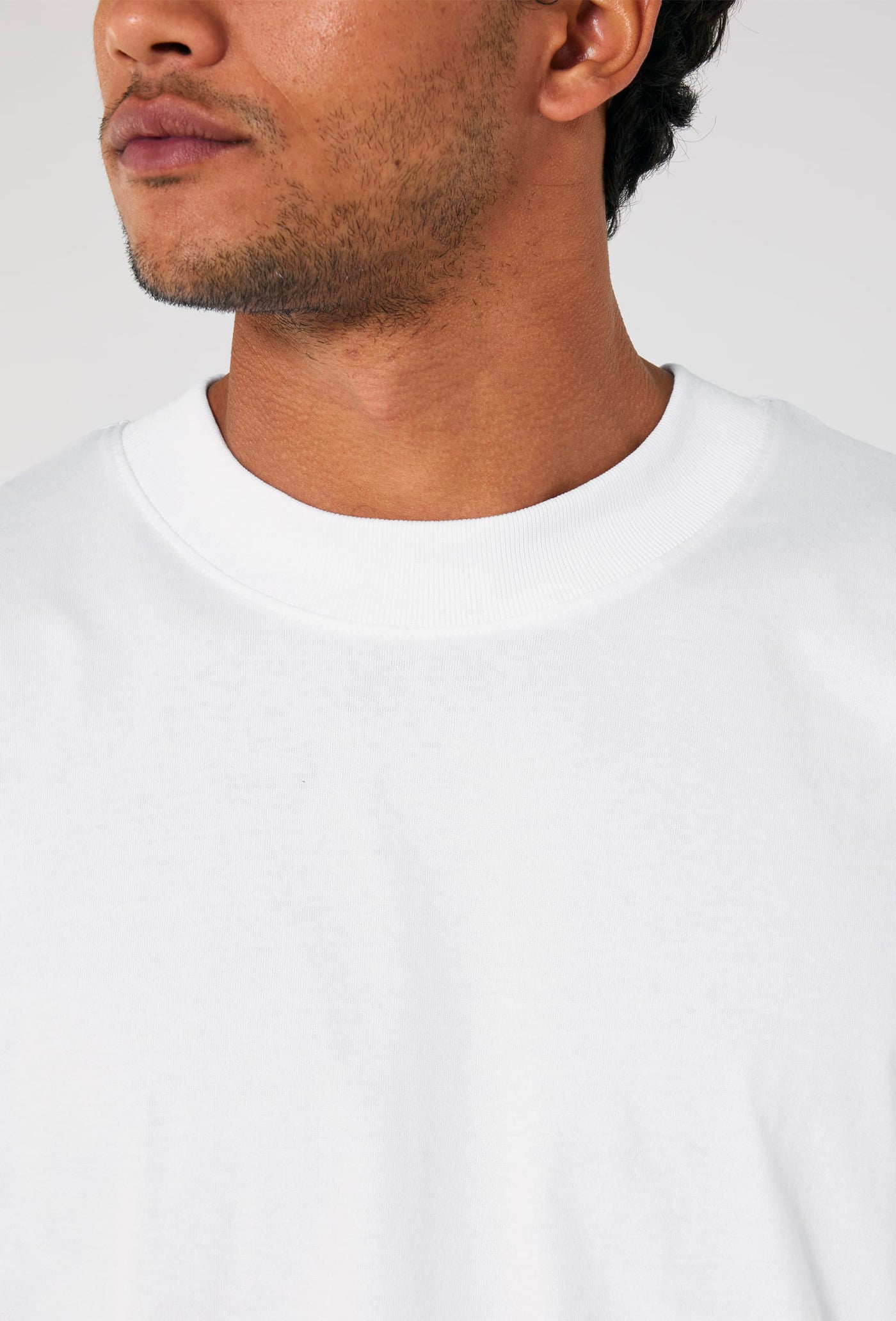 TEE-SHIRT SIMPLE BLANC OVERSIZE